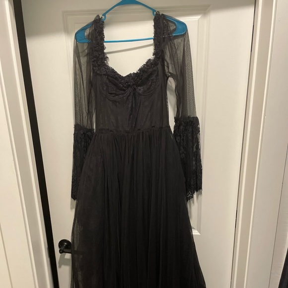 Black Widow dress from dolls Kill - Picture 2 of 2